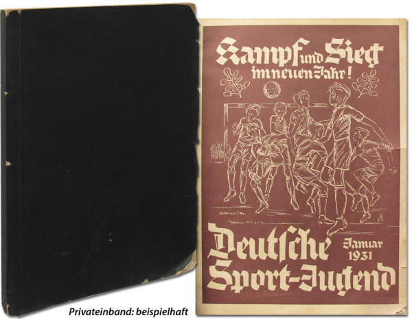Deutsche Sportjugend 1931 : 4. Jahrgang 1931: Nr.1-12 komplett