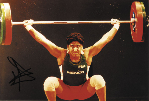 Jimenez Mendivil, Soraya: Olympic Games 2000 Autograph Weightlifting Mexico