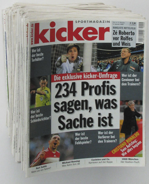 Kicker 2009 MonDon : Jg.: Nr.4 - 104/5 komplett