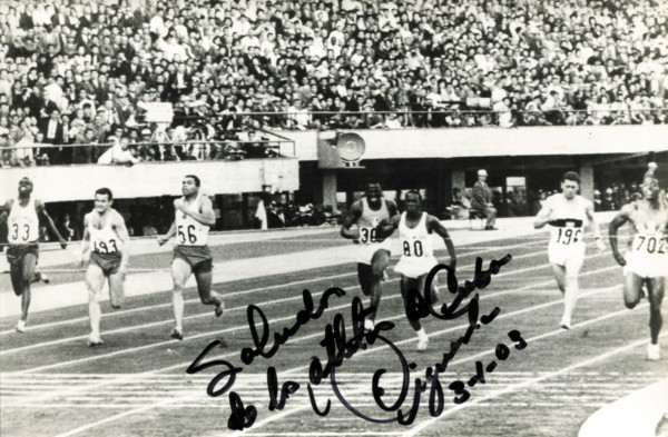 Figuerola, Enrique: Olympic Games 1964 Autograph Atletics CUBA