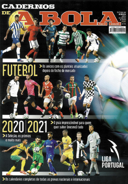 Cadernos A Bola Futebol 2020-2021.