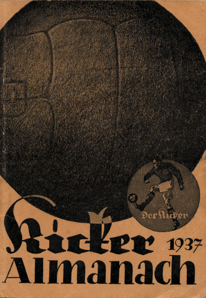 German Football Yearbook 1937 from Kicker