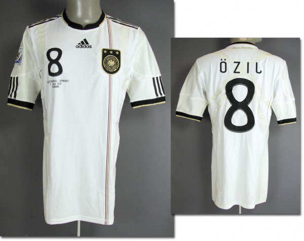 Mesut Özil, WM am 07.07.2010 gegen Spanien, DFB - Trikot 2010 WM