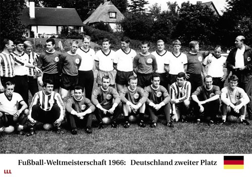 Germany 2nd Place World Cup 1966