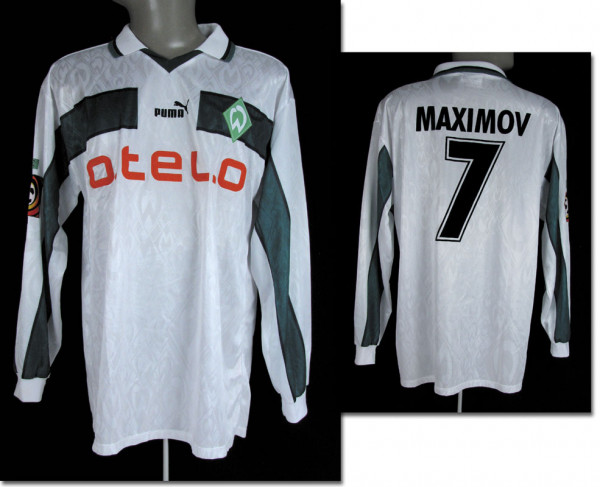 Yuriy Maximov, 20.03.1999 gegen Bayern München, Bremen, Werder - Trikot 1998/99