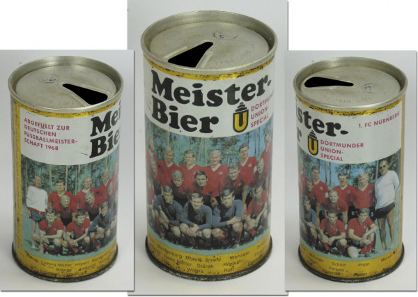 Dortmunder Union - Meister-Bier, Nürnberg - Bierdose