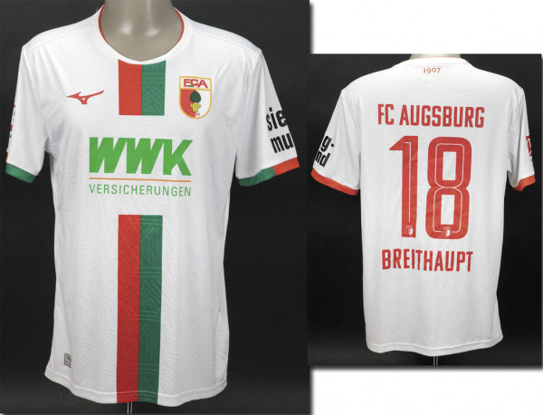 Tim Breithaupt, Bundesliga Saison 2023/2024, Augsburg, FC - Trikot 2023/2024