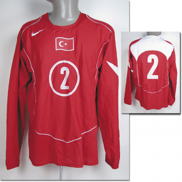 World Cup 2006 match worn football shirt Turkey