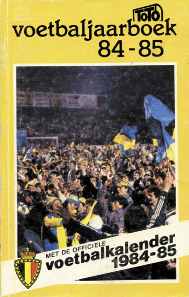 Toto Voetbal Jaarboek 1984/1985.