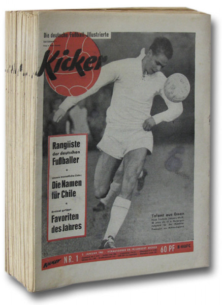 Kicker 1962 : Jg. Nr.1-53, komplett
