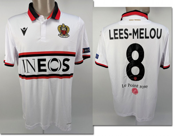 Pierre Lees-Melou am 22.10.2020 gegen Leverkusen, Nizza, OGC - Trikot 2020/2021