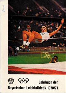 Jahrbuch der Bayerische Leichtathletik 1970/71