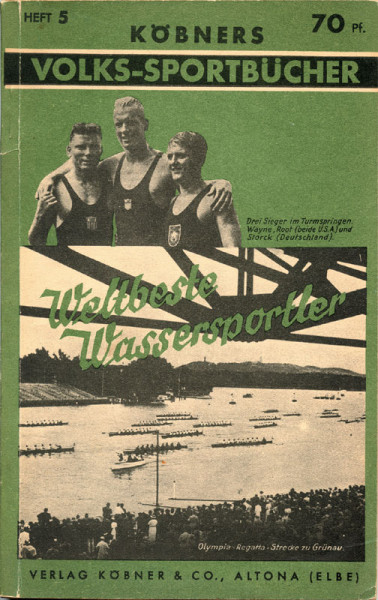 Olympic Games 1936. Rare German Report