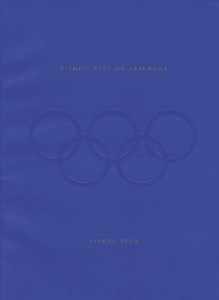 Olympic Games 2000. Programm Closing ceremony