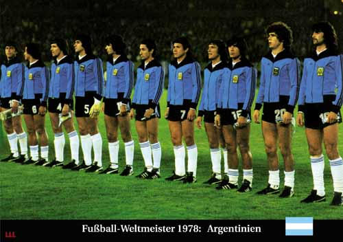 Argentinien Das Finale Fan Big Card Edition A32 + Fußball Weltmeister 1978 