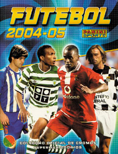 Futebol. Coleccao oficial de cromos Superliga 2004-05.
