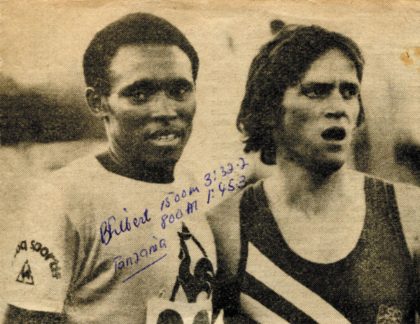 Bayi, Filbert: Olympic Games 1980 Autograph Athletics Tansania