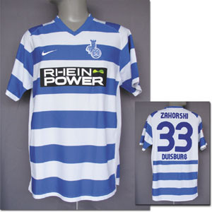 Tomasz Zahorski 2. Bundesliga 2011/2012, Duisburg, MSV - Trikot 2012