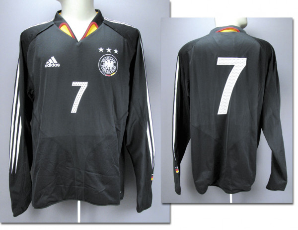 match worn football shirt Germany 2004