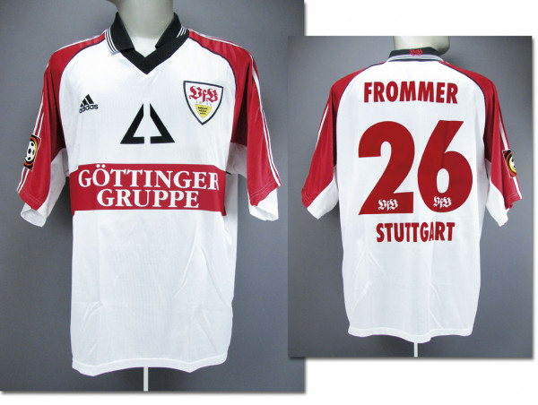 match worn football shirt VfB Stuttgart 1998/1999