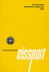 Deutscher Eissport 1990. Jahrbuch des Deutschen Eissport Verbandes.