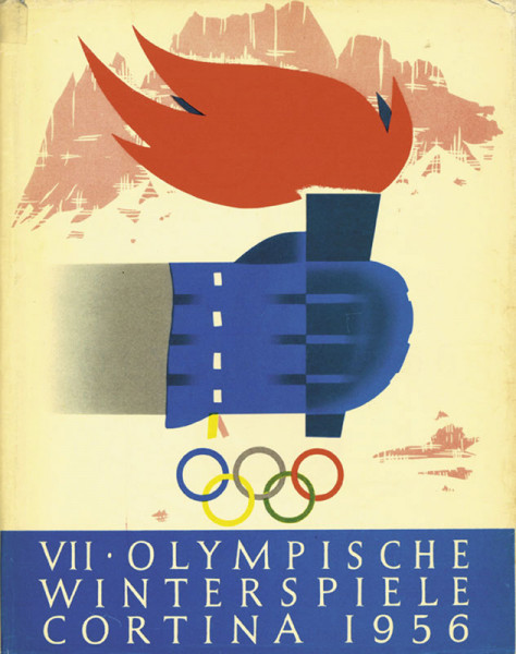 Olympia 1956. Winterspiele Cortina. Das offizielle Standartwerk des Österreichischen Olympischen Comités.