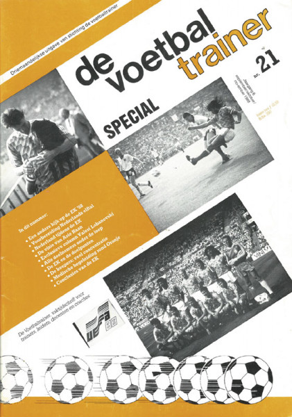 Special Dutch Trainee magazine UEFA EC 1988 in Germany