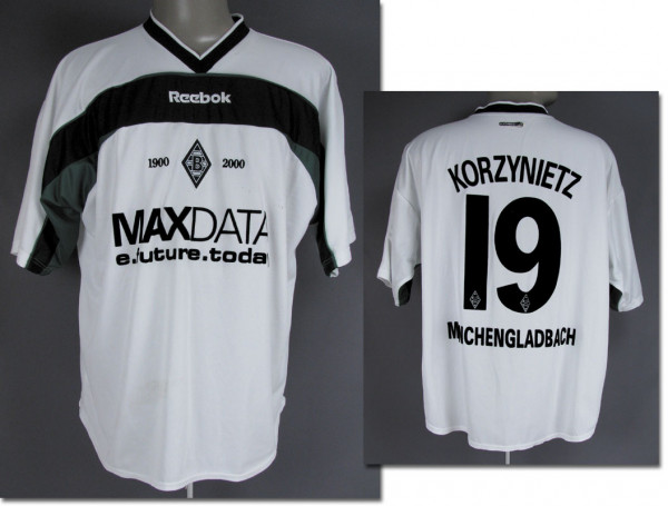 match worn football shirt Moenchengladbach 2000