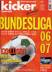 Sondernummer 2006 : Kicker Sonderheft 06/07 BL