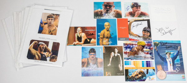 OSS2004 Schwimmen 49x: Olympic Games 2004 Autograph swimming 49x