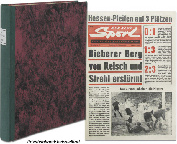 Der neue Sport 1963 : Jg. Nr.1-52 komplett