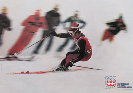 Werbeplakat "Skilauf", Plakat OWS1976