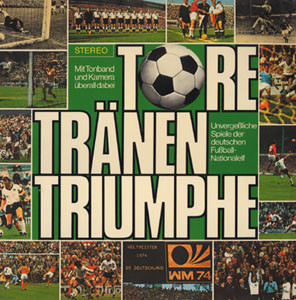 German Football Colletors Cards album Penny 1976