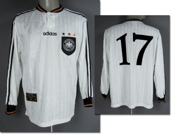 match worn football shirt Germany 1996/97