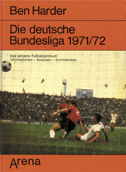 Die deutsche Bundesliga 1971/72.