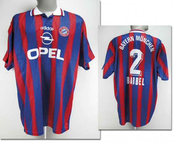 Markus Babbel, Bundesliga Saison 1996/1997, München, Bayern - Trikot 1996/1997