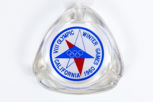 Olympic Winter Games 1960 Commemorative ashtray