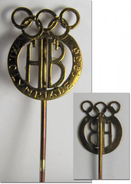 Olympic Games Berlin 1936 Unknown Pin badge