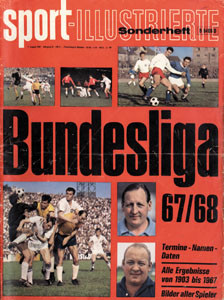 German Bundesliga magazine 1967/68