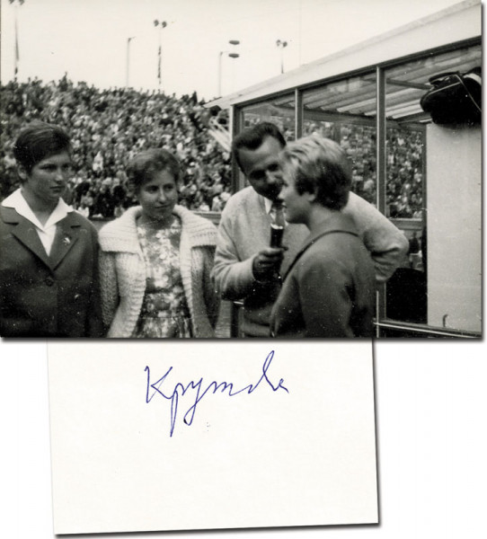 Krutowa, Ninel: Olympic Games 1964 Autograph diving USSR