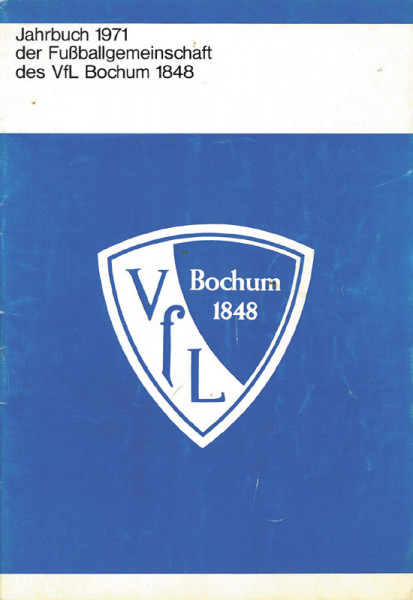 Jahrbuch 1971 der Fußballgemeinschaft des VfL Bochum 1848.