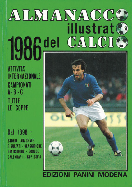 Almanacco illustrato del calcio 1986, Volume 45.