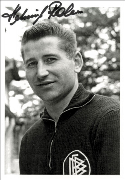 Rahn, Helmut: (1929-2002) s/w-Autogrammkarte