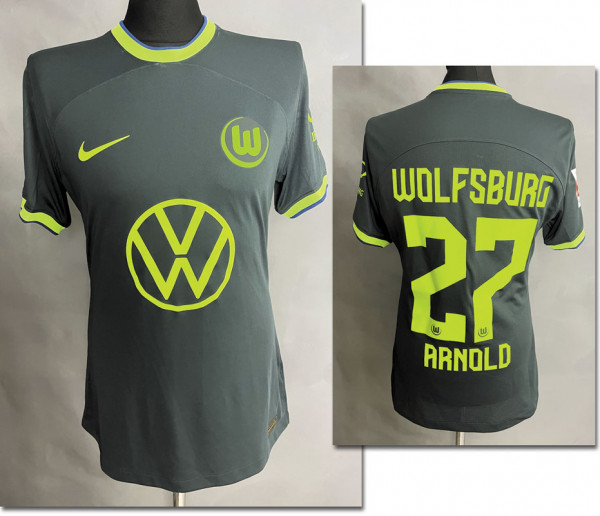 match worn football shirt VfL Wolfsburg 2022/2023