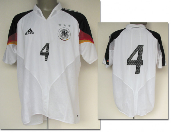 match worn football shirt Germany 2004, Woerns