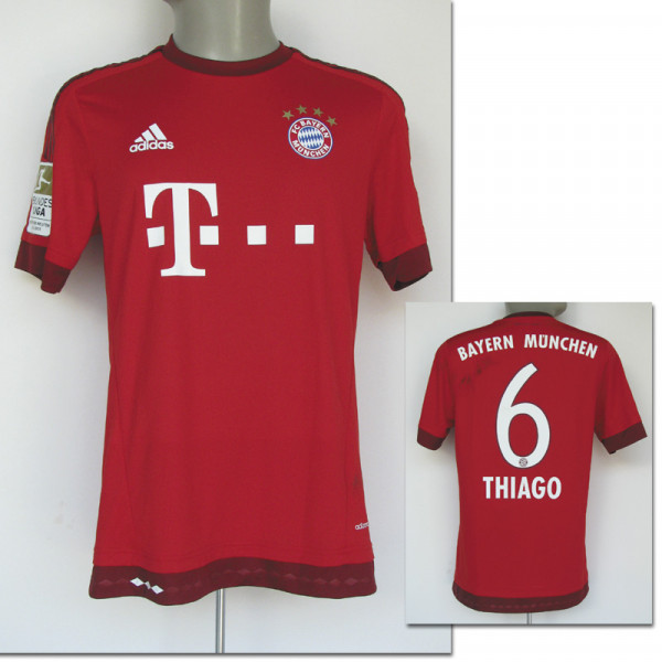 Thiago Alcantara, 7.11.2015 gegen Stuttgart, München, Bayern - Trikot 2016