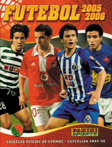 Futebol. Coleccao oficial de cromos Superliga 2005-06.