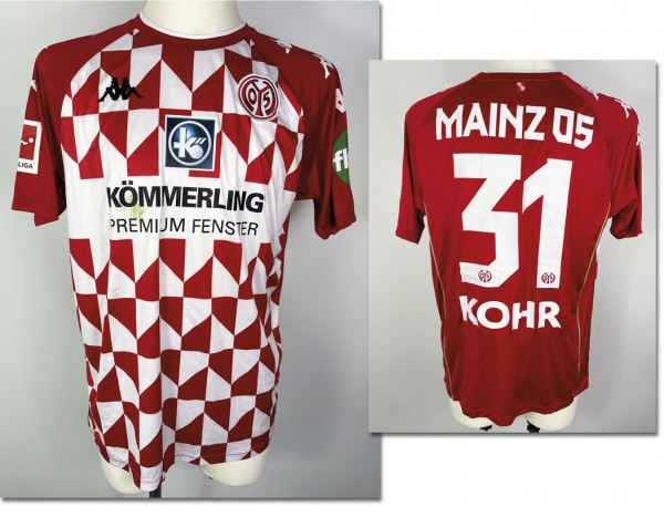 match worn football shirt 1. FSV Mainz 05 2021/22