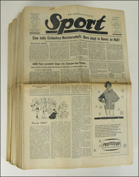 Sport Zürich 1961 : Jg. Nr.1-153 komplett