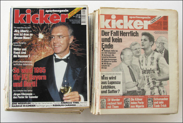 Kicker 1995 MonDon : Jg.Nr. 1/2-104/105 komplett.